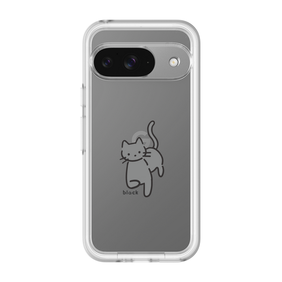 Slim Protection Premium Case［ オリジナル - CASEPLAYネコ - black ］