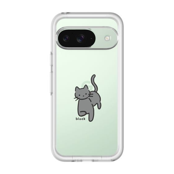 Slim Protection Premium Case［ オリジナル - CASEPLAYネコ - black ］