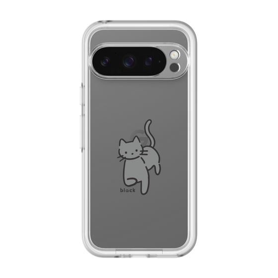 Slim Protection Premium Case［ オリジナル - CASEPLAYネコ - black ］