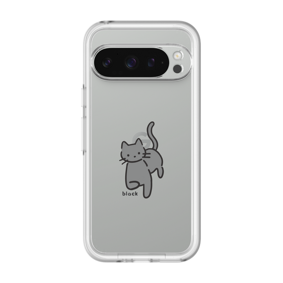 Slim Protection Premium Case［ オリジナル - CASEPLAYネコ - black ］