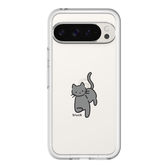 Slim Protection Premium Case［ オリジナル - CASEPLAYネコ - black ］