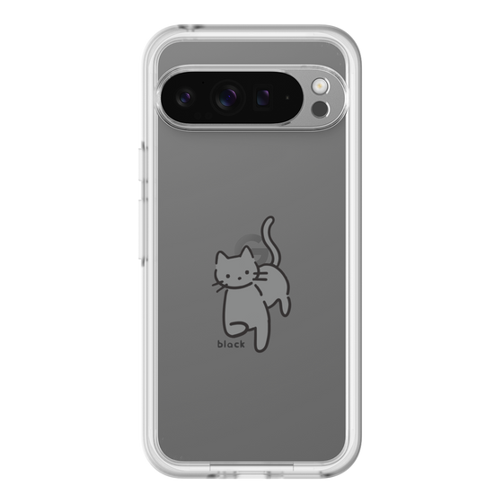 Slim Protection Premium Case［ オリジナル - CASEPLAYネコ - black ］