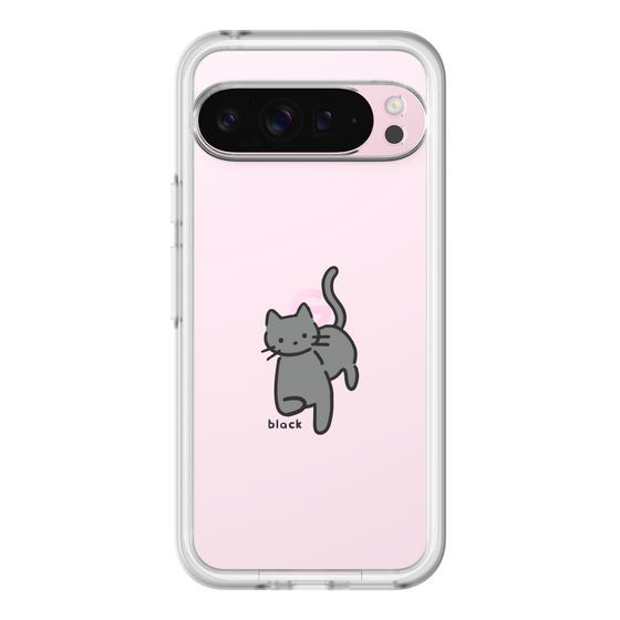 Slim Protection Premium Case［ オリジナル - CASEPLAYネコ - black ］