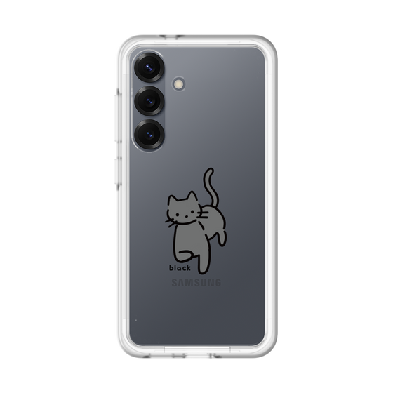 Slim Protection Premium Case［ Original - CASEPLAY Cat - black ］