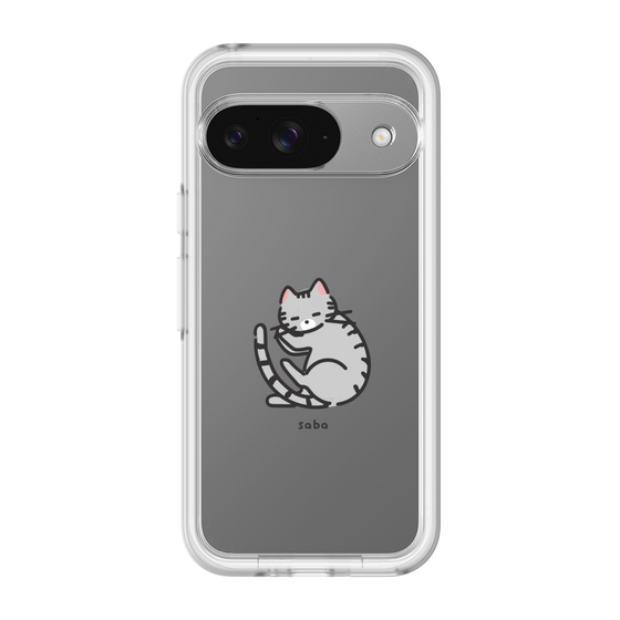 Slim Protection Premium Case［ オリジナル - CASEPLAYネコ - saba ］