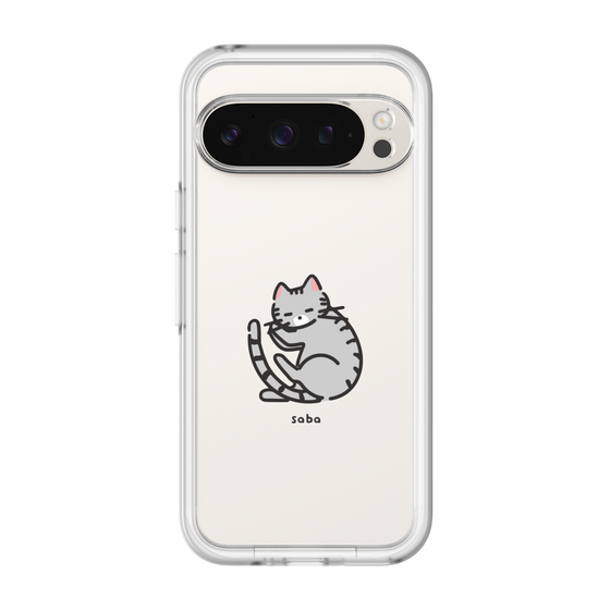 Slim Protection Premium Case［ オリジナル - CASEPLAYネコ - saba ］