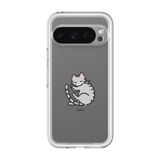 Slim Protection Premium Case［ オリジナル - CASEPLAYネコ - saba ］