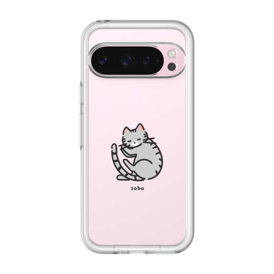 Slim Protection Premium Case［ オリジナル - CASEPLAYネコ - saba ］