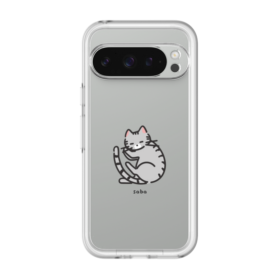 Slim Protection Premium Case［ オリジナル - CASEPLAYネコ - saba ］