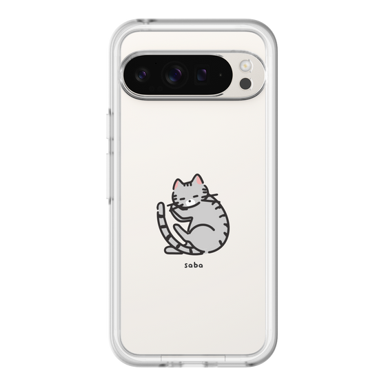 Slim Protection Premium Case［ オリジナル - CASEPLAYネコ - saba ］