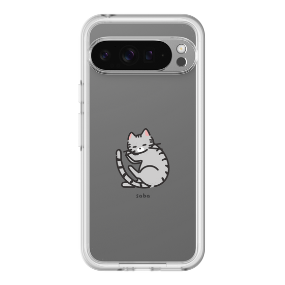 Slim Protection Premium Case［ オリジナル - CASEPLAYネコ - saba ］