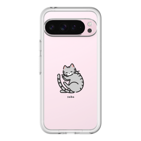 Slim Protection Premium Case［ オリジナル - CASEPLAYネコ - saba ］