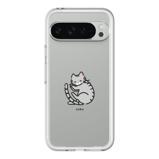 Slim Protection Premium Case［ オリジナル - CASEPLAYネコ - saba ］