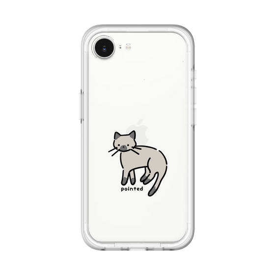 Slim Protection Premium Case［ Original - CASEPLAY Cat - pointed ］