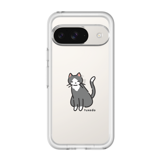 Slim Protection Premium Case［ オリジナル - CASEPLAYネコ - tuxedo ］