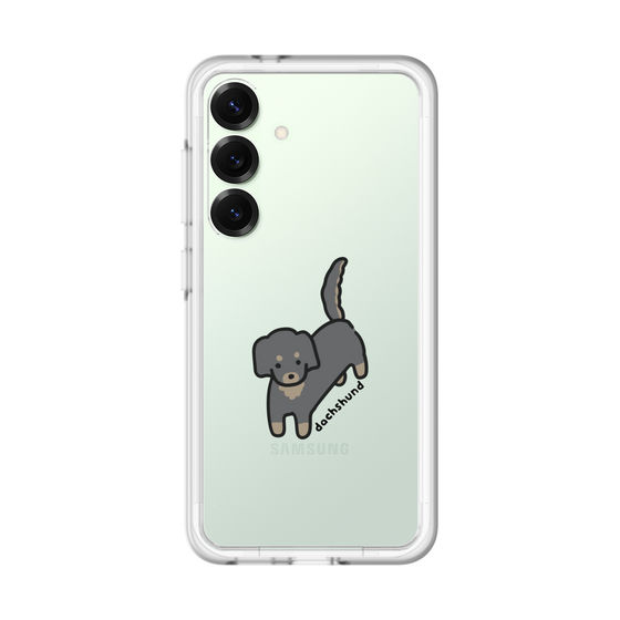 Slim Protection Premium Case［ Original - CASEPLAY Dog - Dachshund ］