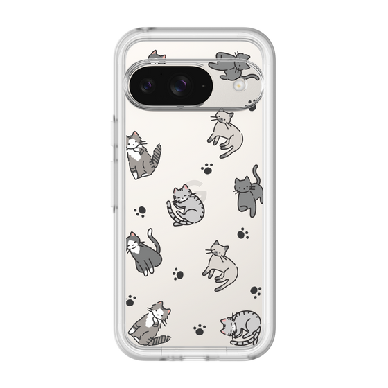 Slim Protection Premium Case［ オリジナル - CASEPLAYネコ総柄 - color ］