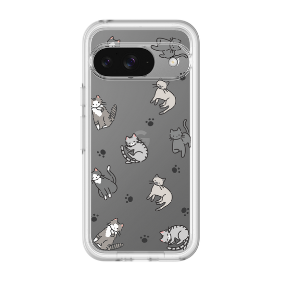 Slim Protection Premium Case［ オリジナル - CASEPLAYネコ総柄 - color ］