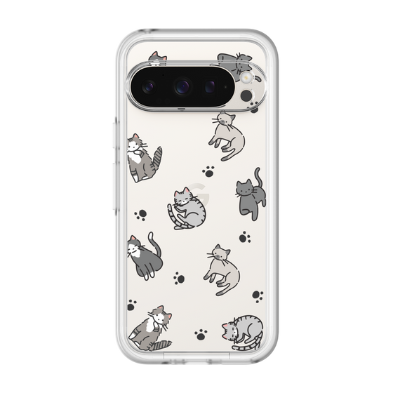 Slim Protection Premium Case［ オリジナル - CASEPLAYネコ総柄 - color ］