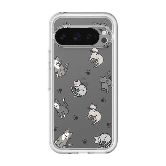 Slim Protection Premium Case［ オリジナル - CASEPLAYネコ総柄 - color ］
