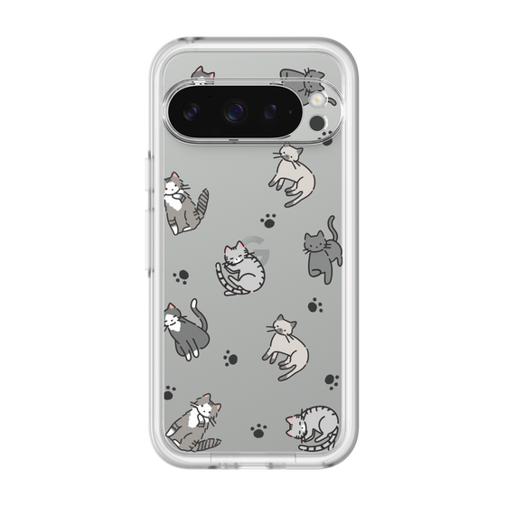 Slim Protection Premium Case［ オリジナル - CASEPLAYネコ総柄 - color ］