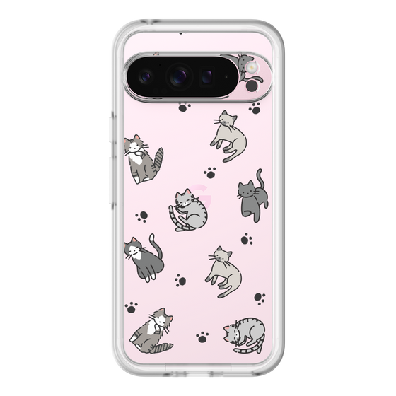 Slim Protection Premium Case［ オリジナル - CASEPLAYネコ総柄 - color ］