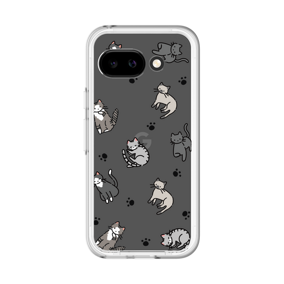 Slim Protection Premium Case［ Original - CASEPLAY Cat All-over Pattern - color ］