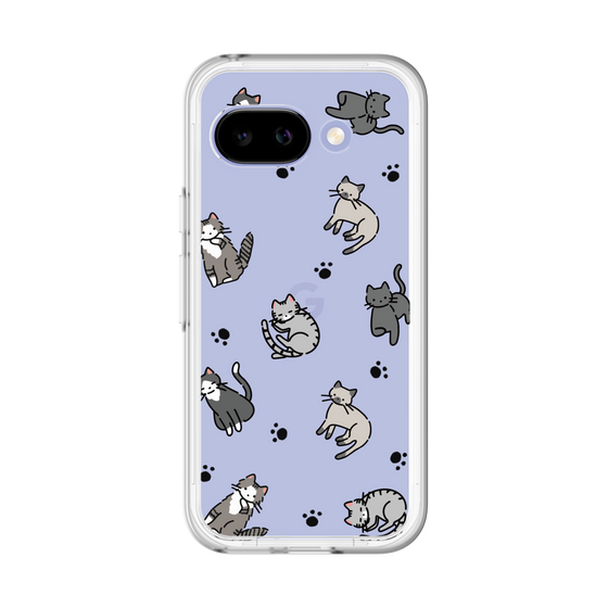 Slim Protection Premium Case［ Original - CASEPLAY Cat All-over Pattern - color ］