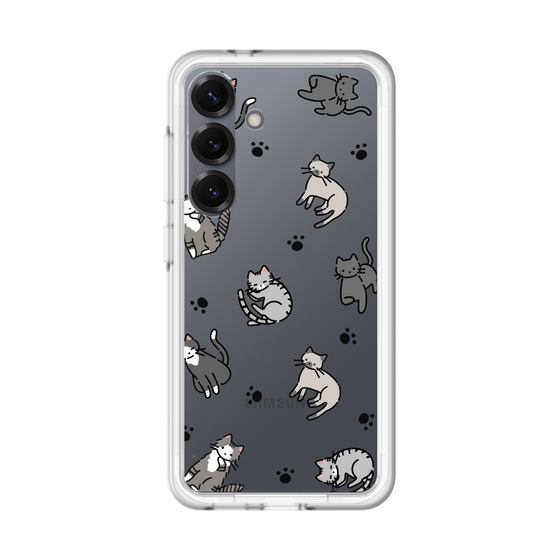 Slim Protection Premium Case［ Original - CASEPLAY Cat All-over Pattern - color ］