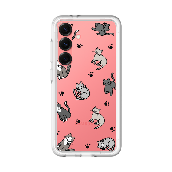 Slim Protection Premium Case［ Original - CASEPLAY Cat All-over Pattern - color ］