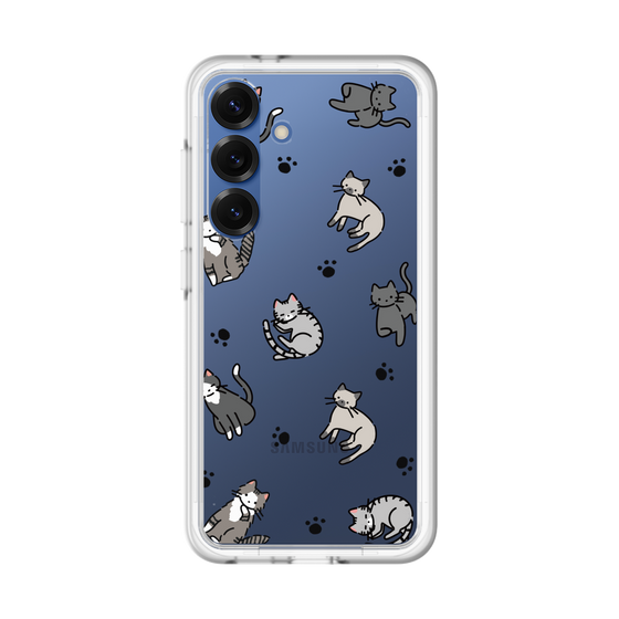 Slim Protection Premium Case［ Original - CASEPLAY Cat All-over Pattern - color ］