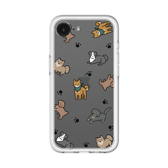 Slim Protection Premium Case［ Original - CASEPLAY Dog All-over Pattern - color ］