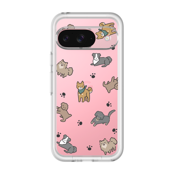 Slim Protection Premium Case［ オリジナル - CASEPLAYイヌ総柄 - color ］