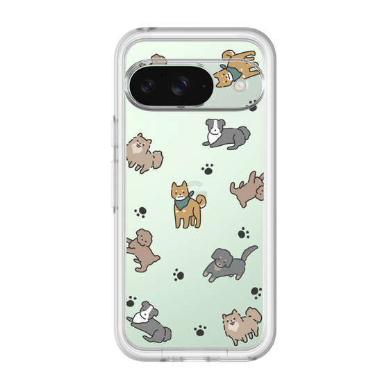 Slim Protection Premium Case［ オリジナル - CASEPLAYイヌ総柄 - color ］