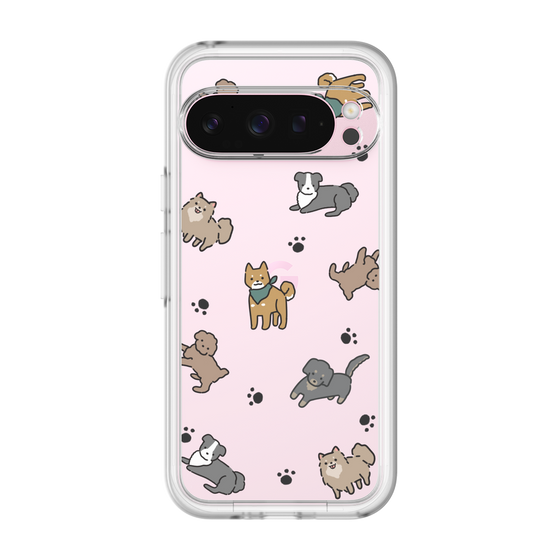 Slim Protection Premium Case［ オリジナル - CASEPLAYイヌ総柄 - color ］