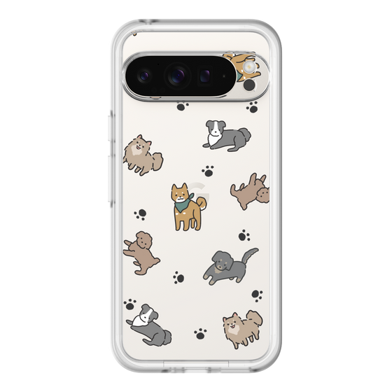 Slim Protection Premium Case［ オリジナル - CASEPLAYイヌ総柄 - color ］