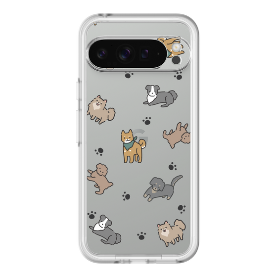 Slim Protection Premium Case［ オリジナル - CASEPLAYイヌ総柄 - color ］