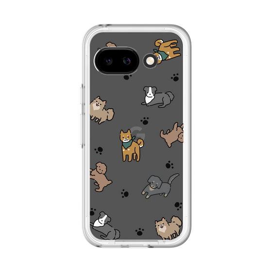 Slim Protection Premium Case［ Original - CASEPLAY Dog All-over Pattern - color ］