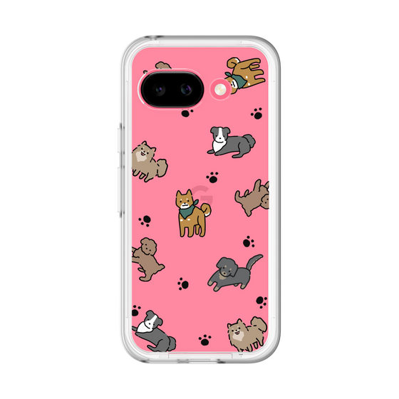 Slim Protection Premium Case［ Original - CASEPLAY Dog All-over Pattern - color ］