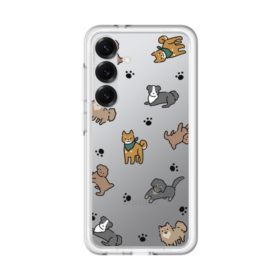 Slim Protection Premium Case［ Original - CASEPLAY Dog All-over Pattern - color ］