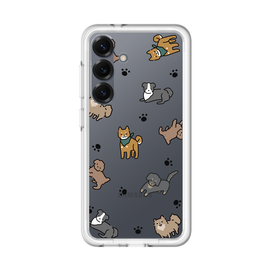Slim Protection Premium Case［ Original - CASEPLAY Dog All-over Pattern - color ］