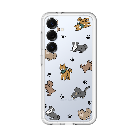 Slim Protection Premium Case［ Original - CASEPLAY Dog All-over Pattern - color ］