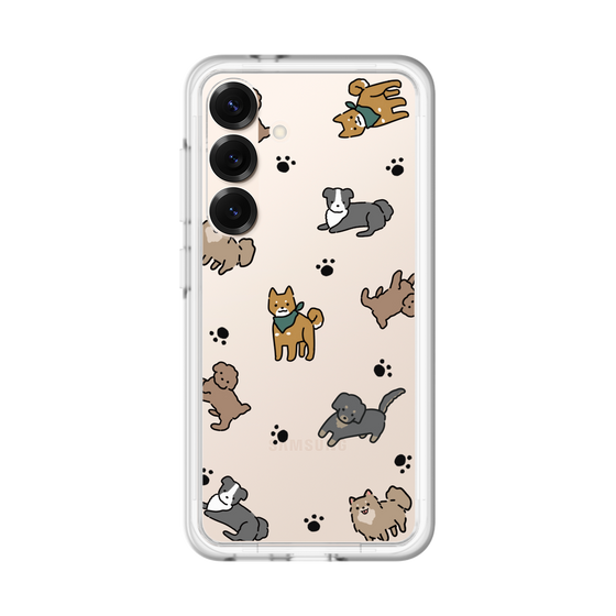 Slim Protection Premium Case［ Original - CASEPLAY Dog All-over Pattern - color ］