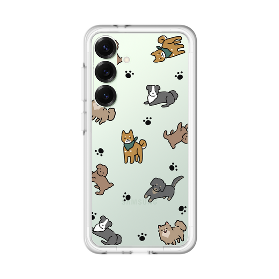 Slim Protection Premium Case［ Original - CASEPLAY Dog All-over Pattern - color ］