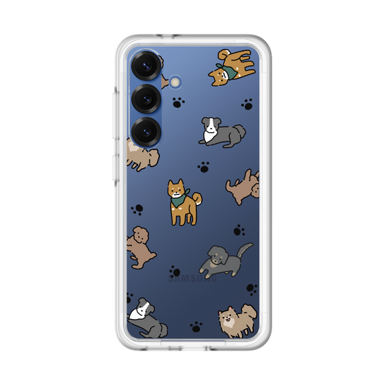 Slim Protection Premium Case［ Original - CASEPLAY Dog All-over Pattern - color ］