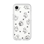 Slim Protection Premium Case［ Original - CASEPLAY Cat All-over Pattern - black ］