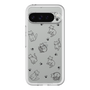Slim Protection Premium Case［ オリジナル - CASEPLAYネコ総柄 - black ］
