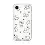 Slim Protection Premium Case［ Original - CASEPLAY Dog All-over Pattern - black ］