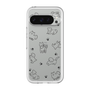 Slim Protection Premium Case［ オリジナル - CASEPLAYイヌ総柄 - black ］