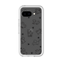 Slim Protection Premium Case［ Original - CASEPLAY Dog All-over Pattern - black ］